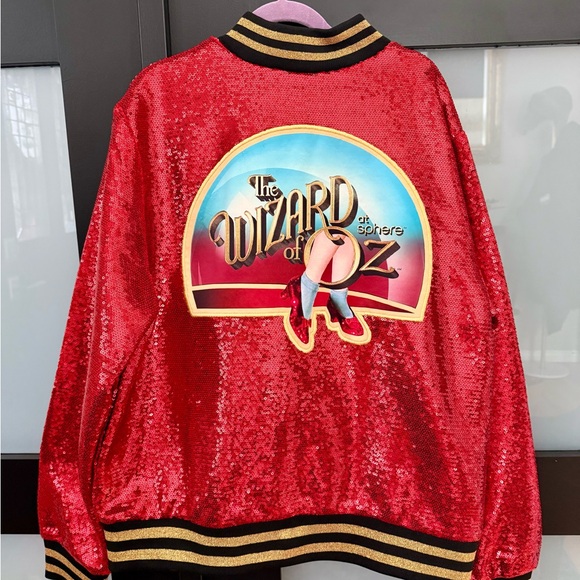 Wizard Of Oz Other - Red Sequin Wizard of Oz Jacket from The Sphere